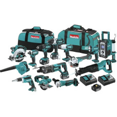 Makita XT1501 18V LXT® Lithium-Ion Cordless 15-Pc Combo Kit